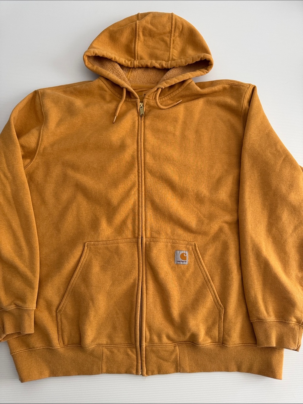 Carhartt zipped up hoodie 2x